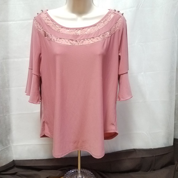 Emma & Olive Tops - Emma & Olive Blouse Shirt Size XL # EmmaShirt01